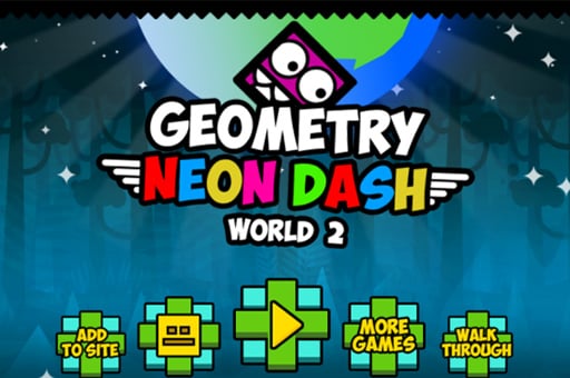 Geometry Neon Dash World 2