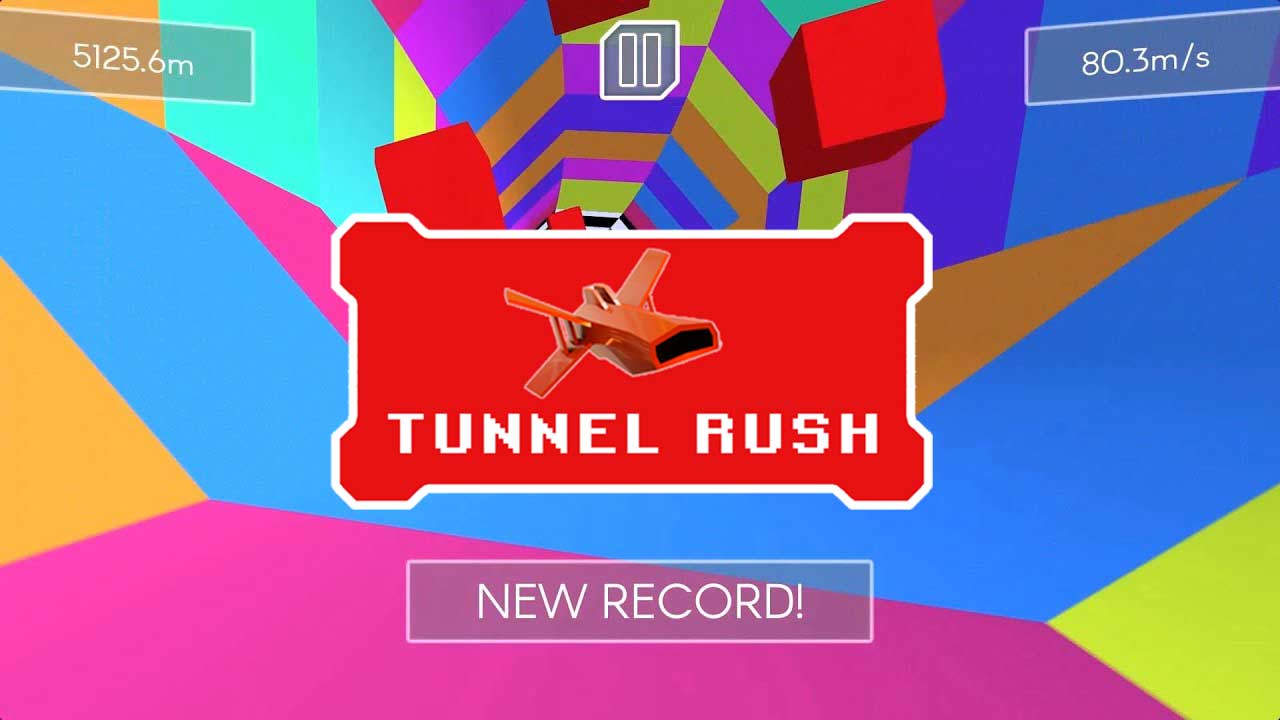 Tunnel Rush 2 entsperrtes Spiel